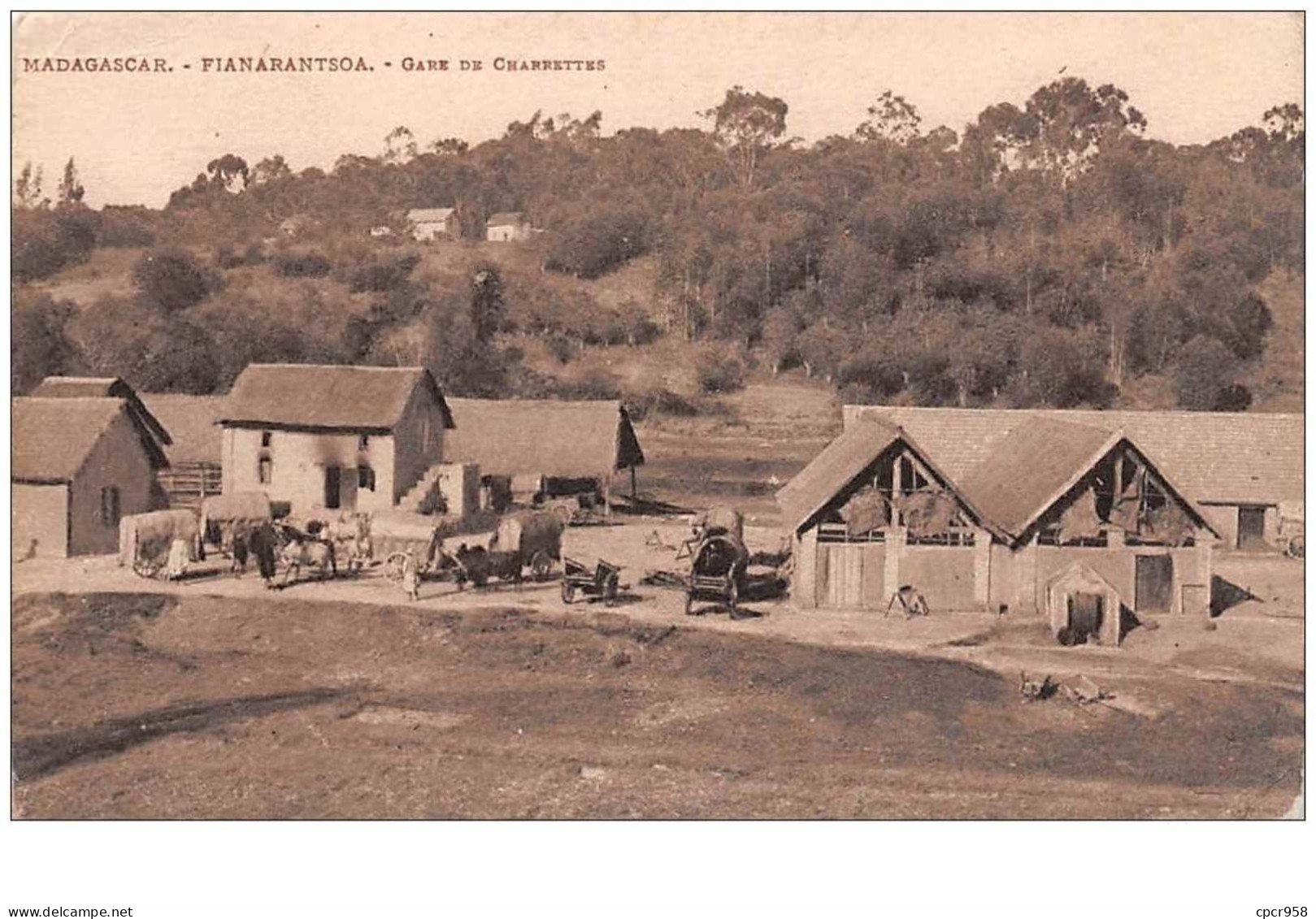 Madagascar. N°50116 . Fianarantsoa . Gare De Crappettes - Madagascar