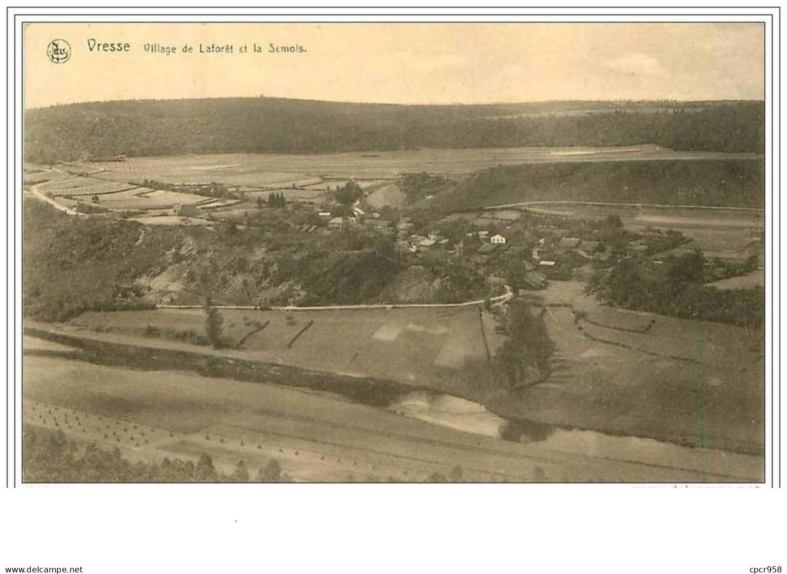 BELGIQUE.VRESSE.VILLAGE DE LAFORET ET LA SEMOIS - Vresse-sur-Semois