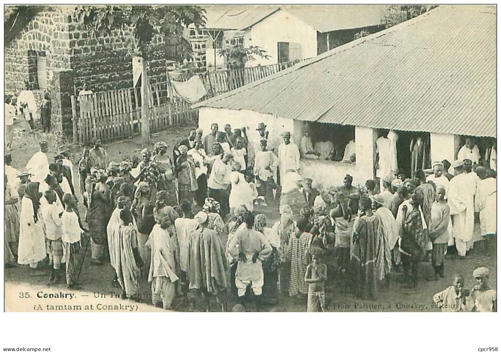 GUINEE FRANCAISE.n°29099.CONAKRY.UN TAM-TAM - French Guinea
