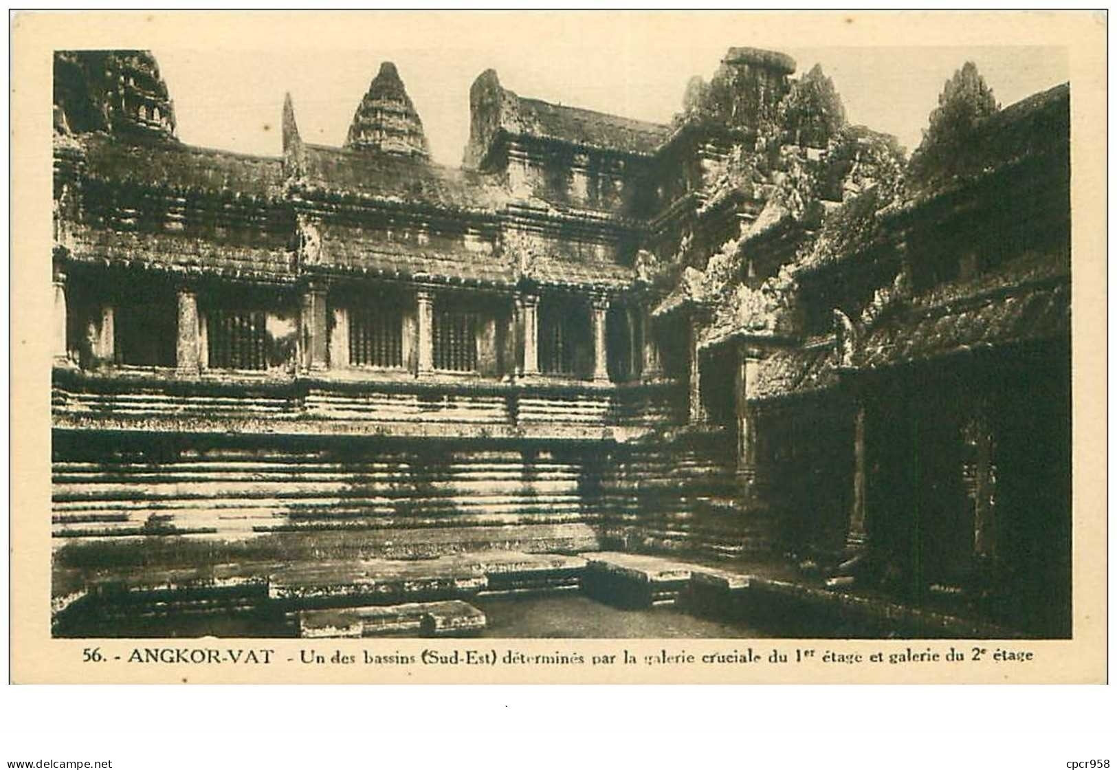 Cambodge. N°35524.un Des Bassins.angkor-vat - Cambodja