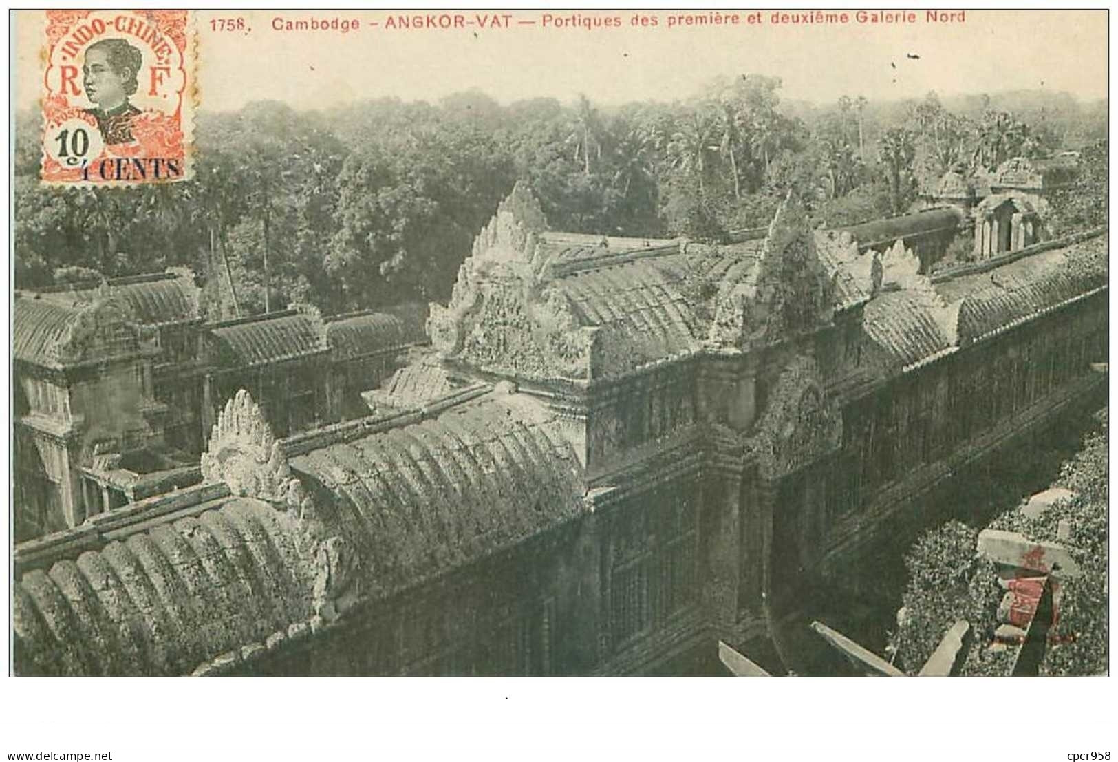 Cambodge. N°35527.portiques.angkor-vat - Cambodja