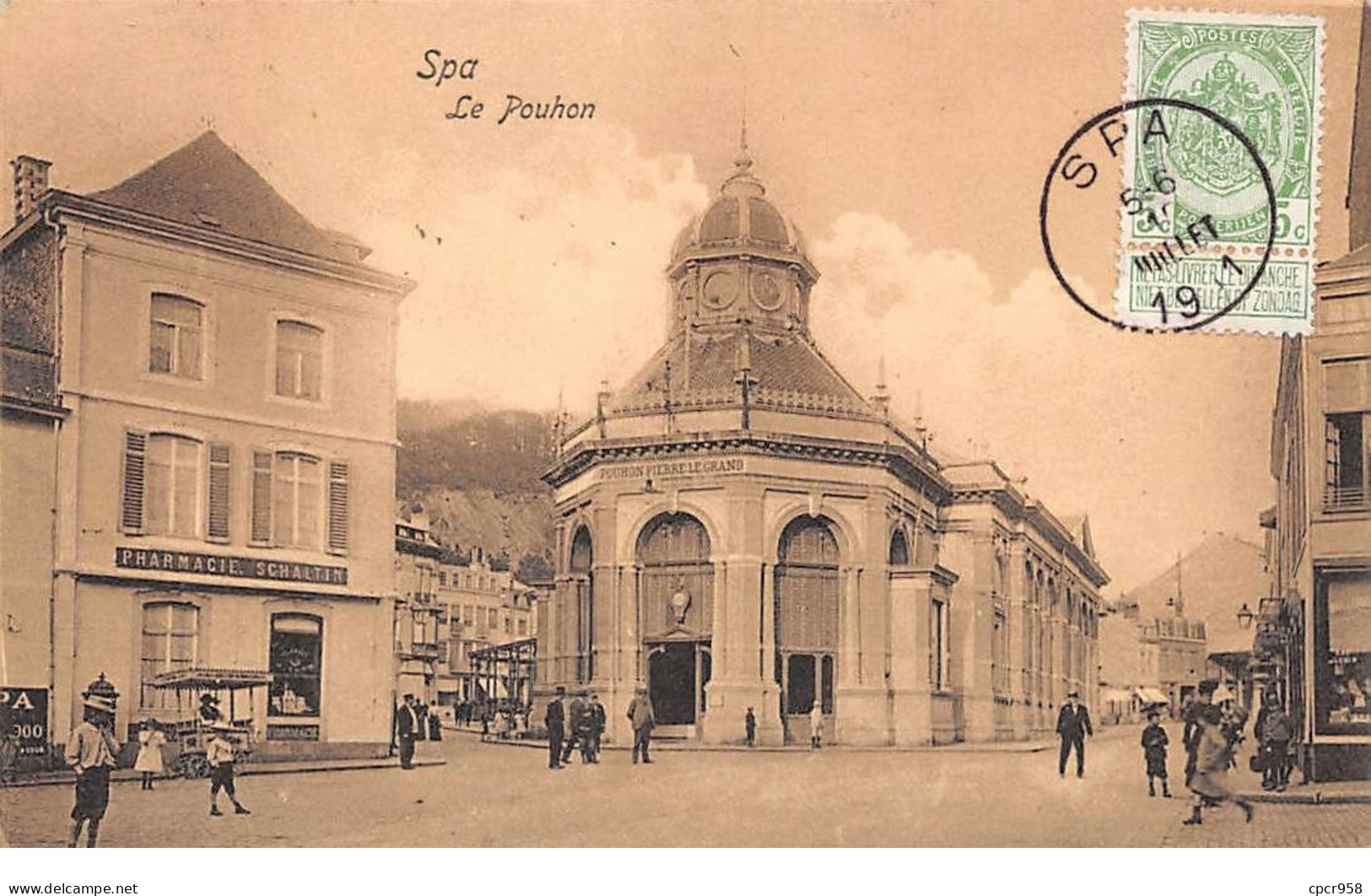 Belgique - N°71880 - SPA - Le Pouhon - Spa