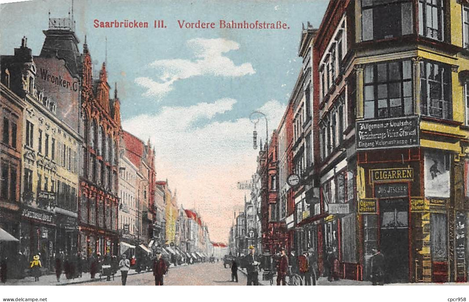 Allemagne - N°71924 - SAARBRUECKEN - Vordere Bahnhofstrasse - Saarbruecken