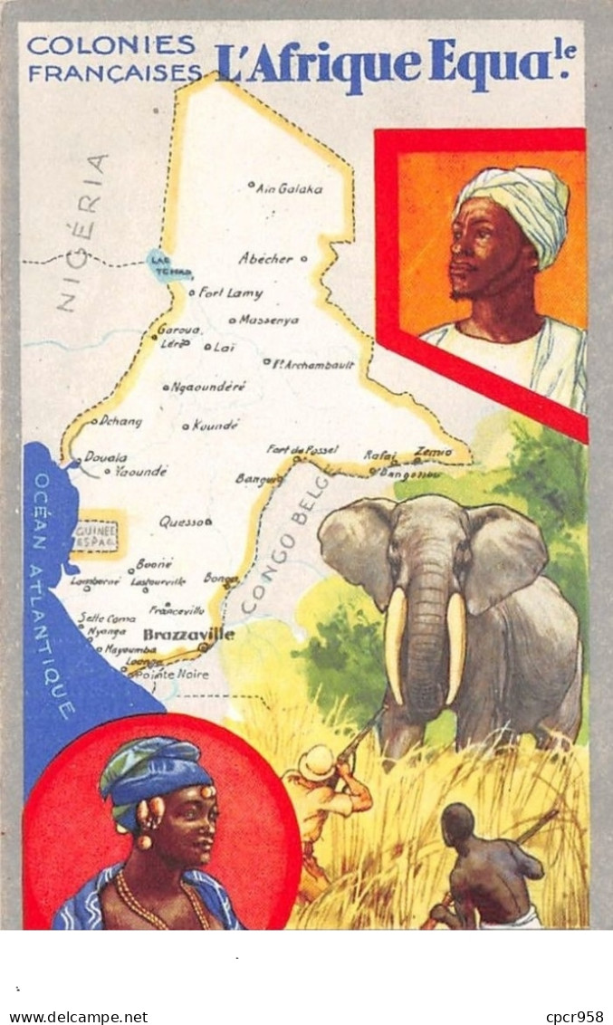 Afrique - N°67761 - Les Colonies Françaises - L'Afrique Equatoriale Française - Ed. Spéciale Des Produits Du Lion Noir - Unclassified