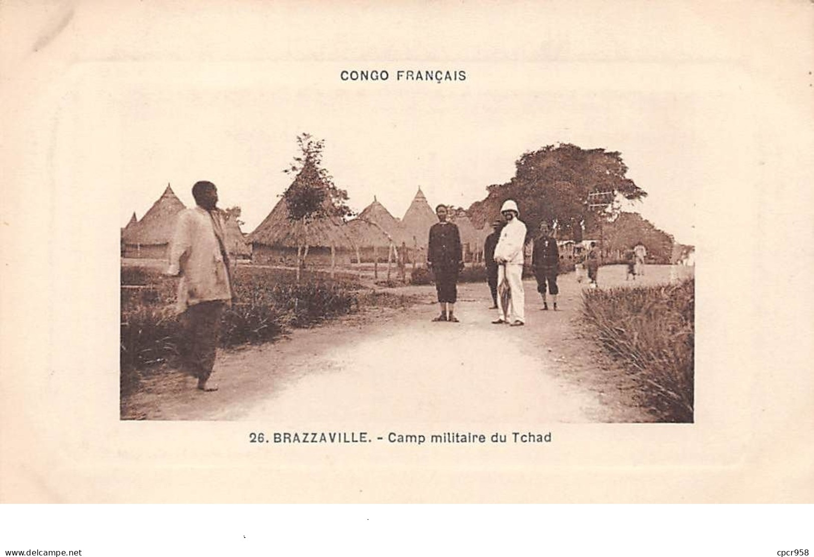 Congo - N°67744 - BRAZZAVILLE - Camp Militaire Du Tchad - Brazzaville