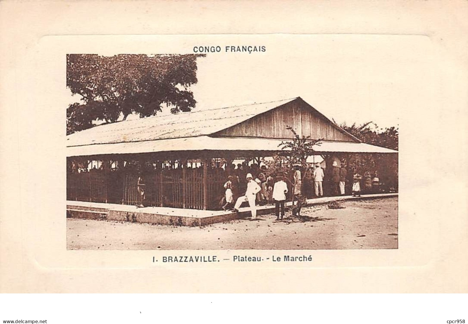 Congo - N°67731 - BRAZZAVILLE - Plateau - Le Marché - Brazzaville