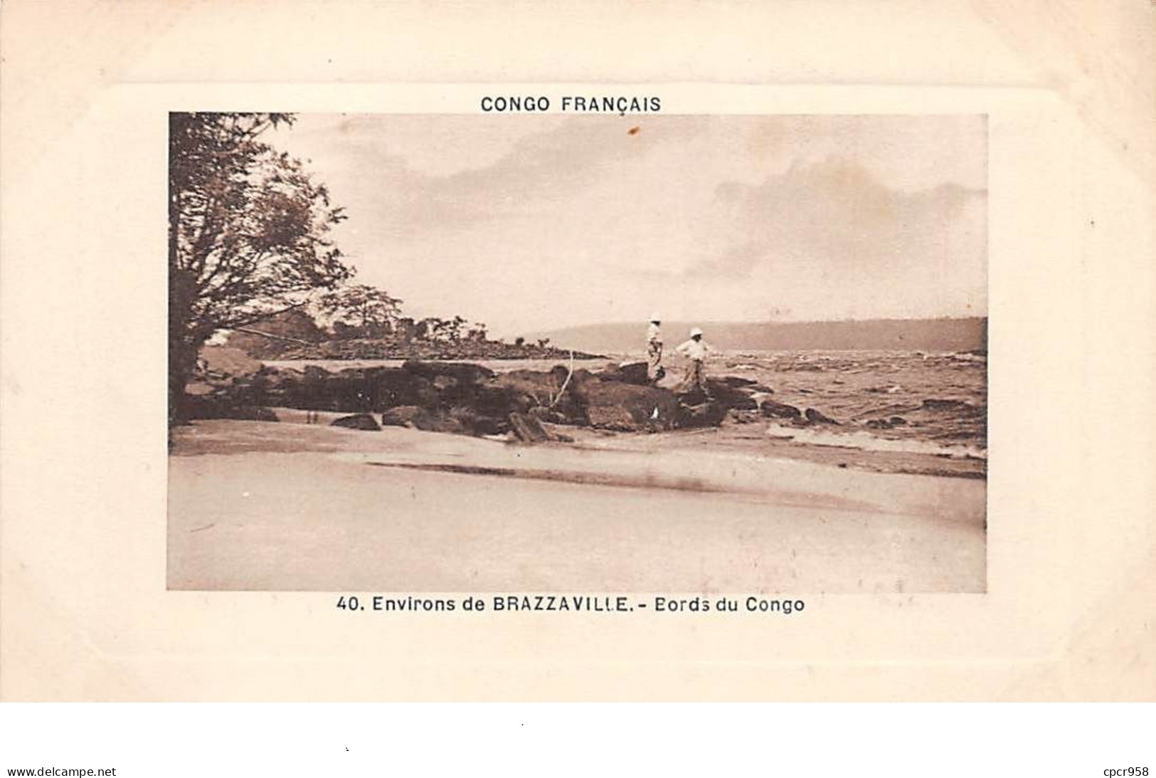 Congo - N°67740 - Environs De BRAZZAVILLE - Bords Du Congo - Brazzaville