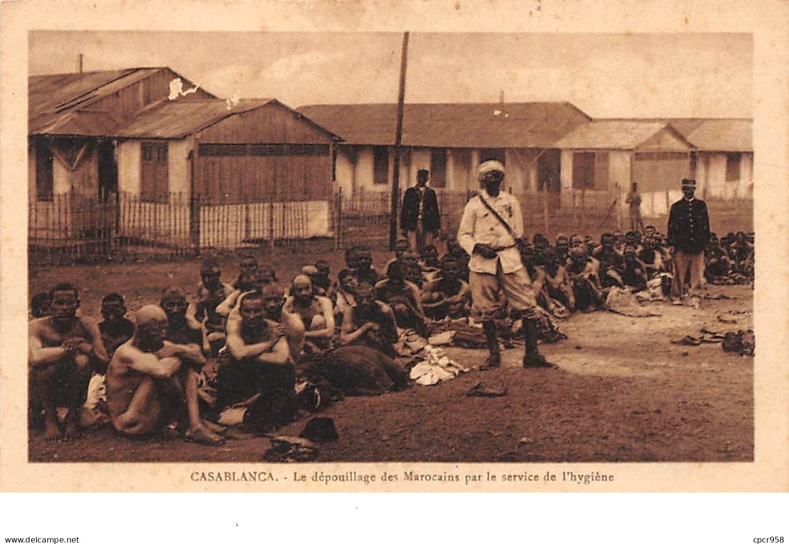 Maroc - N°67669 - CASABLANCA - Le Dépouillage Des Marocains Par Le Service De L'hygiène - Casablanca