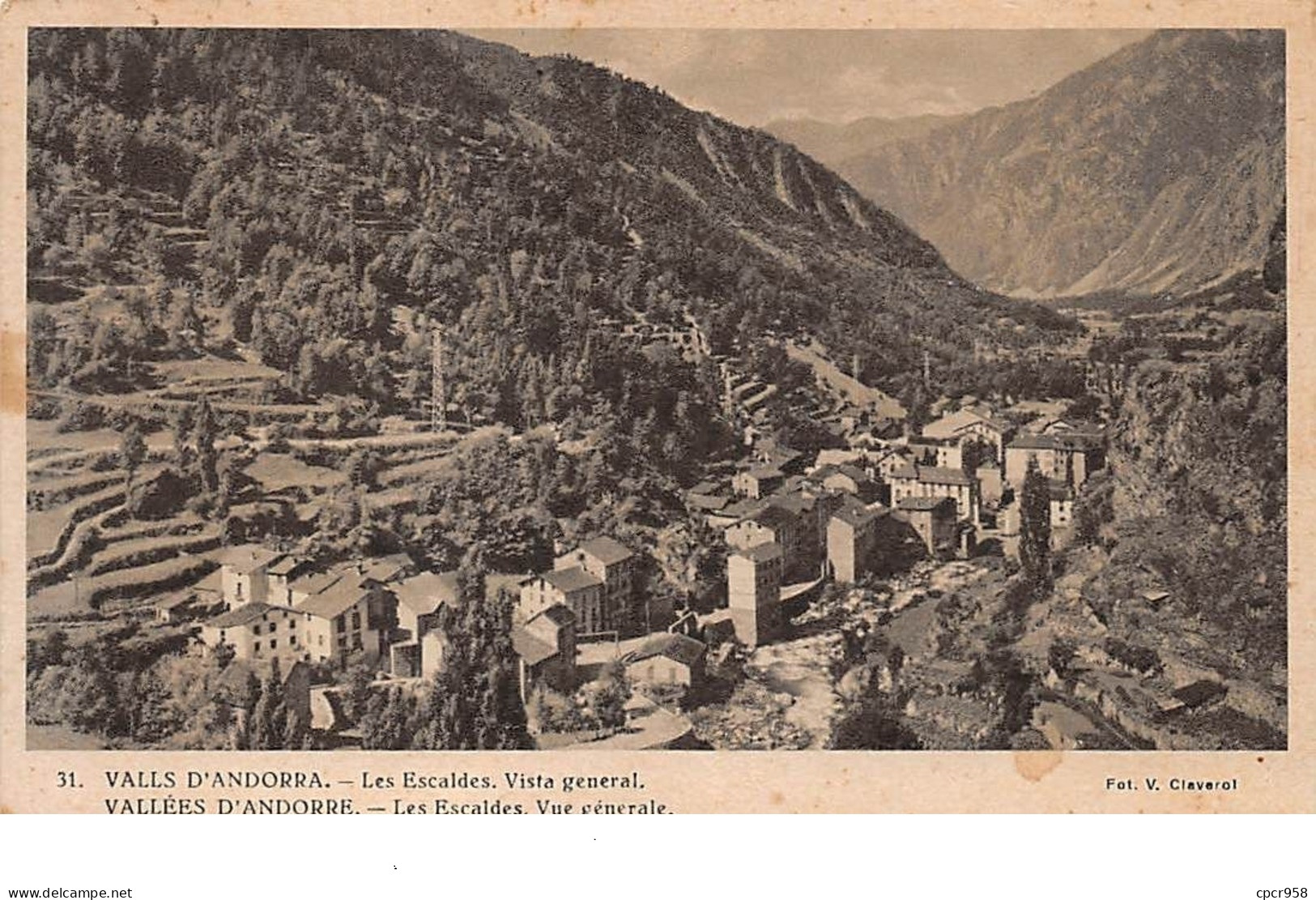 Andorre - N°67584 - Vallées D'Andorre - Les Escaldes - Vue Générale - Andorre