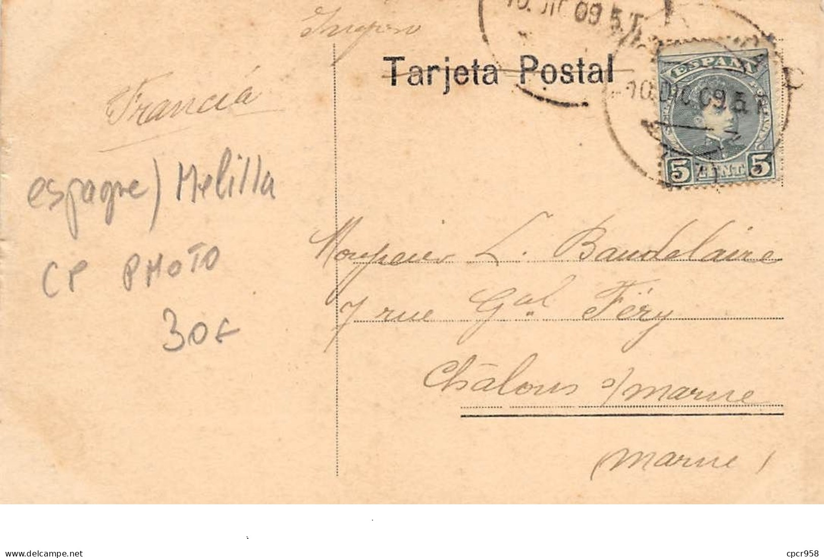 Espagne - N°67511 - Campana De MELILLA - Caides De Quebdana ... - Carte Photo - Melilla