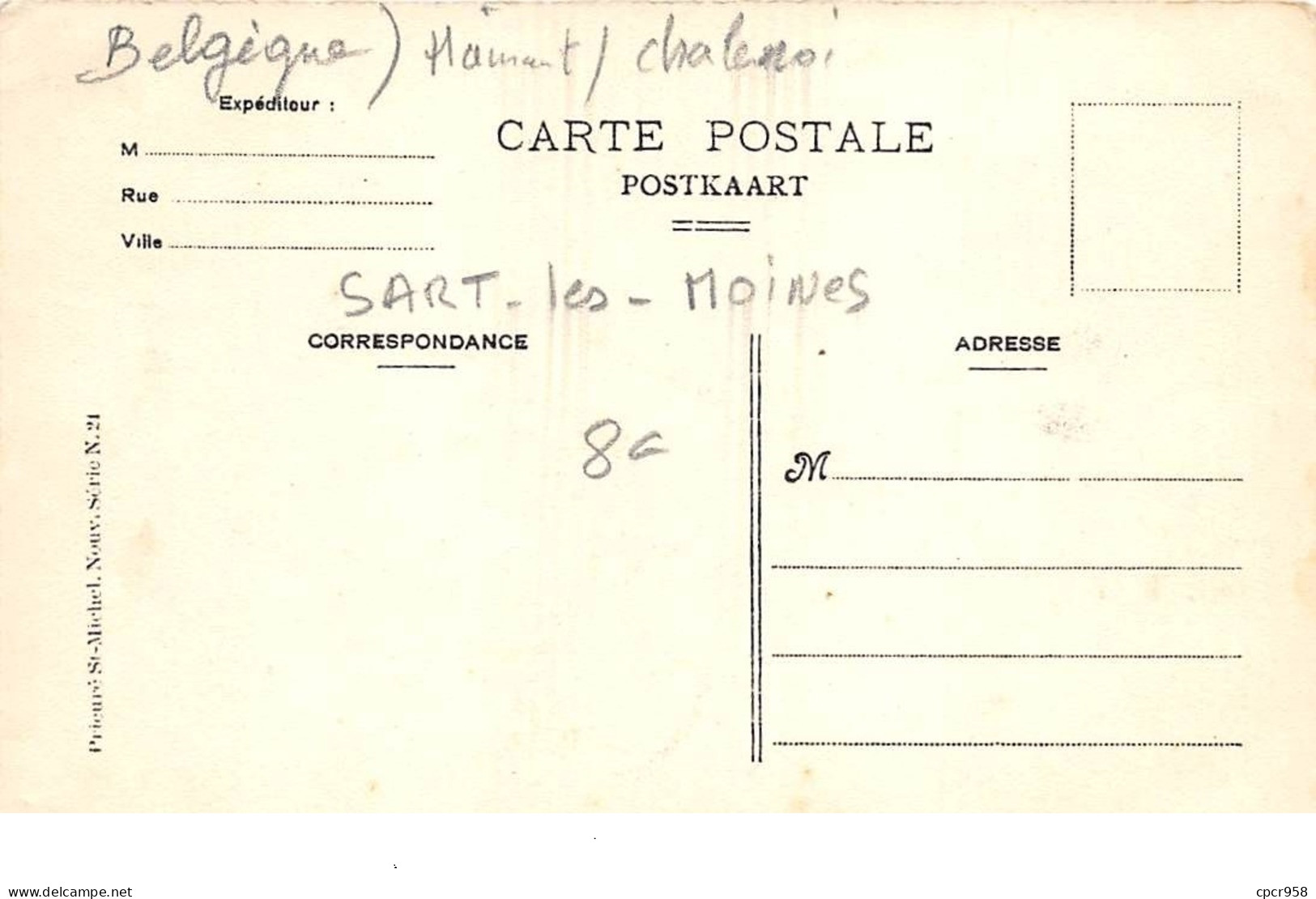 Belgique - N°67473 - CHARLEROI - Souvenir De SART-LES-MOINES - Multi-vues - Charleroi