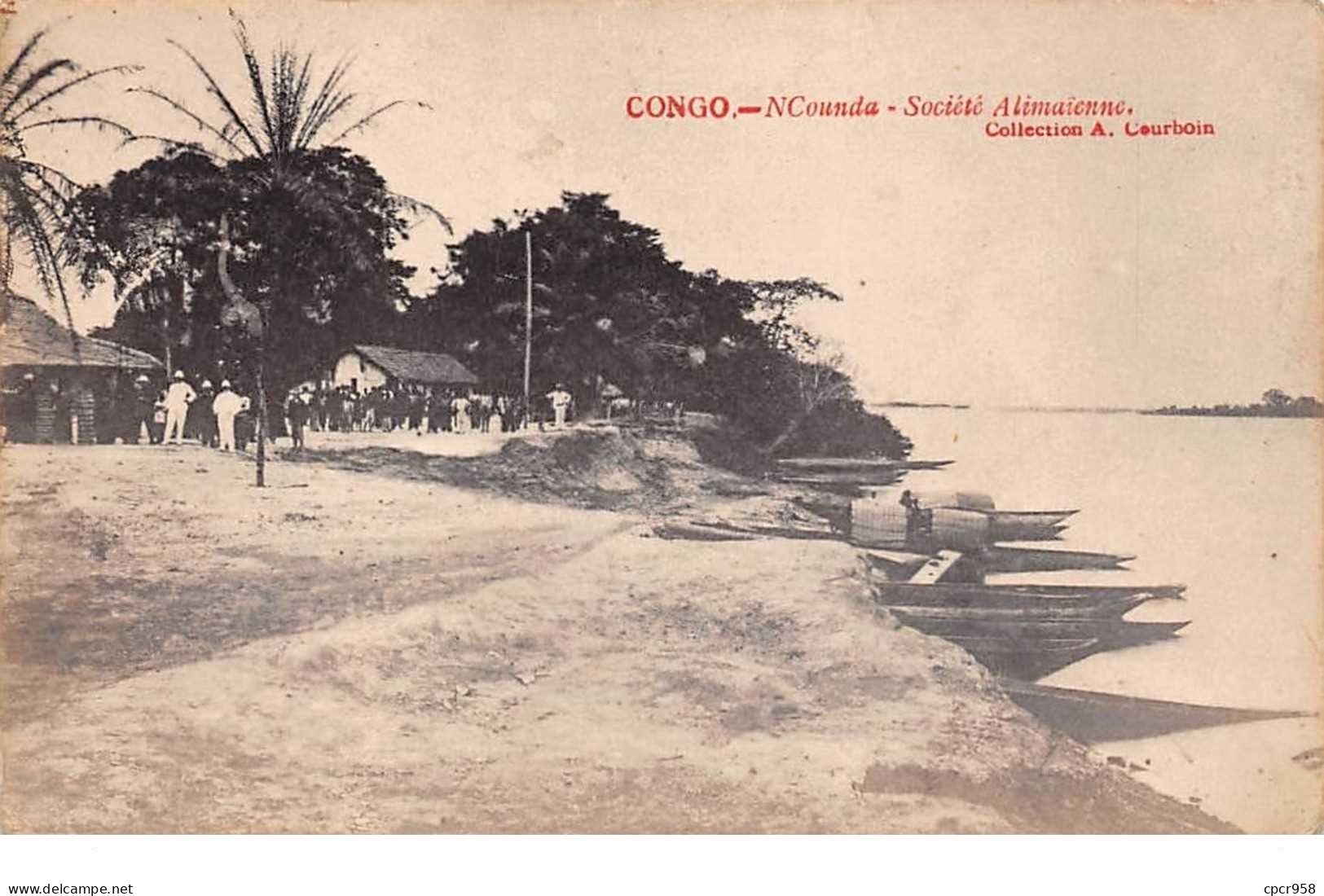 Congo Français - N°61538 - NCOUNDA -Société Alimaïnne - Congo Francés