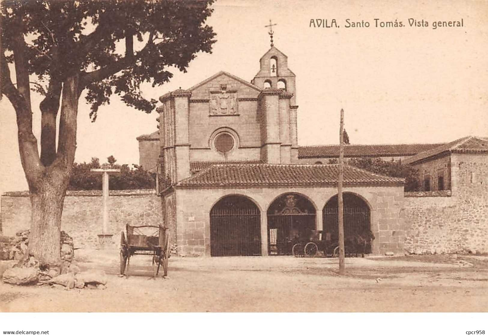 Espagne - N°61282 - AVILA - Santo Tomas - Vista General - Ávila