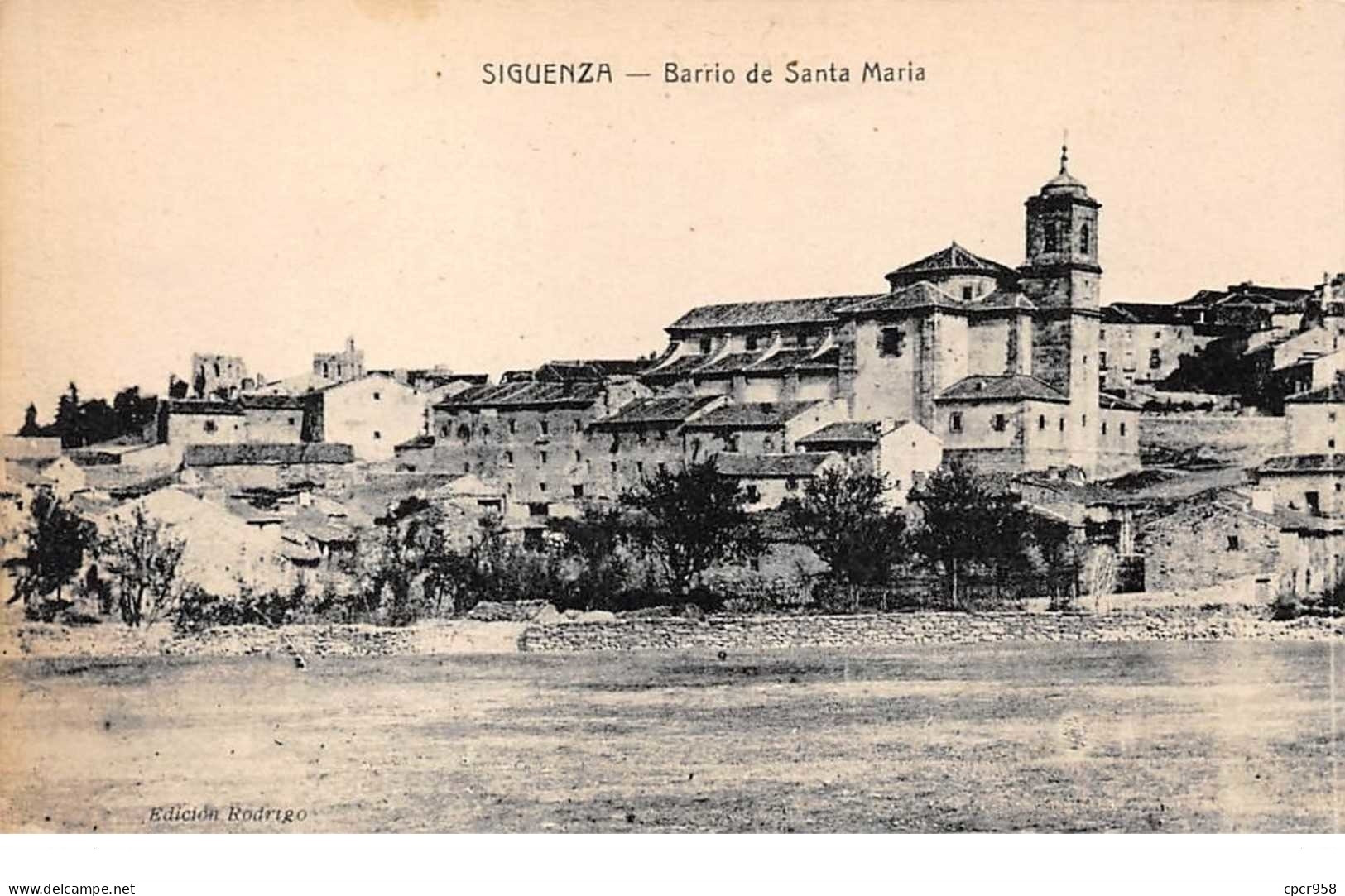 Espagne - N°61275 - SIGUENZA - Barrido De Santa Maria - Guadalajara