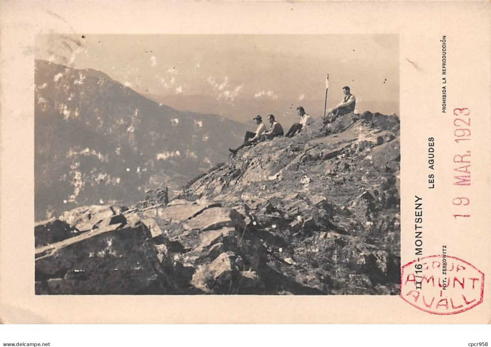 Espagne - N°61260 - MONTSENY - Les Agudes - Carte Photo - Expédition - Gerona