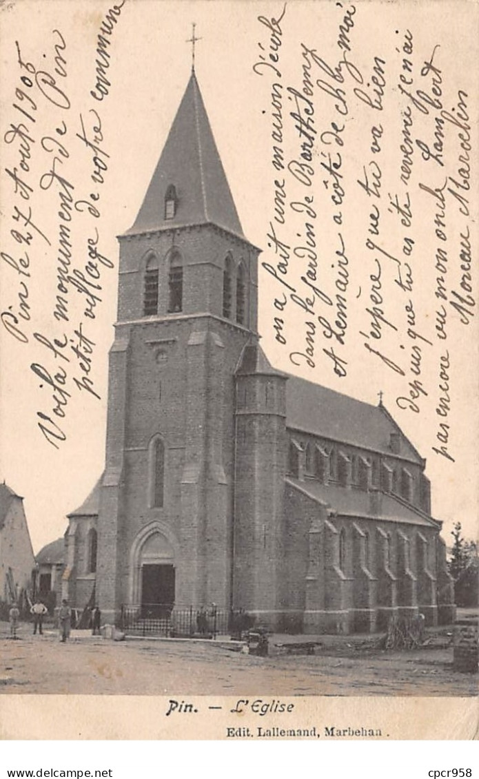 Belgique - N°64736 - CHINY - PIN - L'Eglise - Chiny