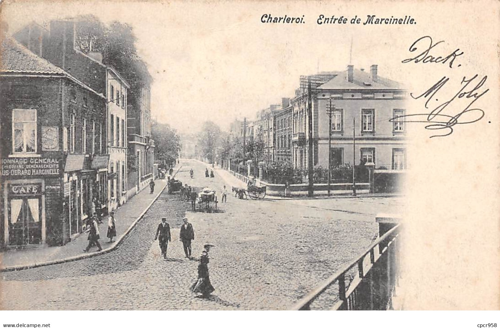 Belgique - N°64729 - CHARLEROI - Entrée De Marcinelle - Charleroi