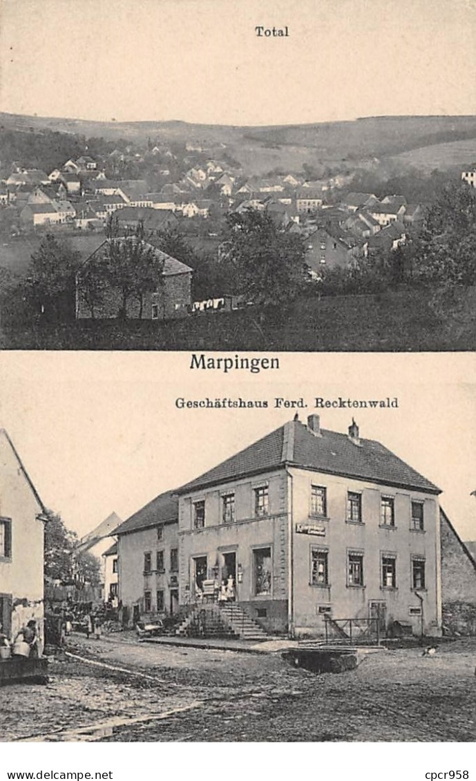 Allemagne - N°65103 - MARPINGEN - Total - Geschäftsfhaus Ferd. Recktenwald - Andere & Zonder Classificatie