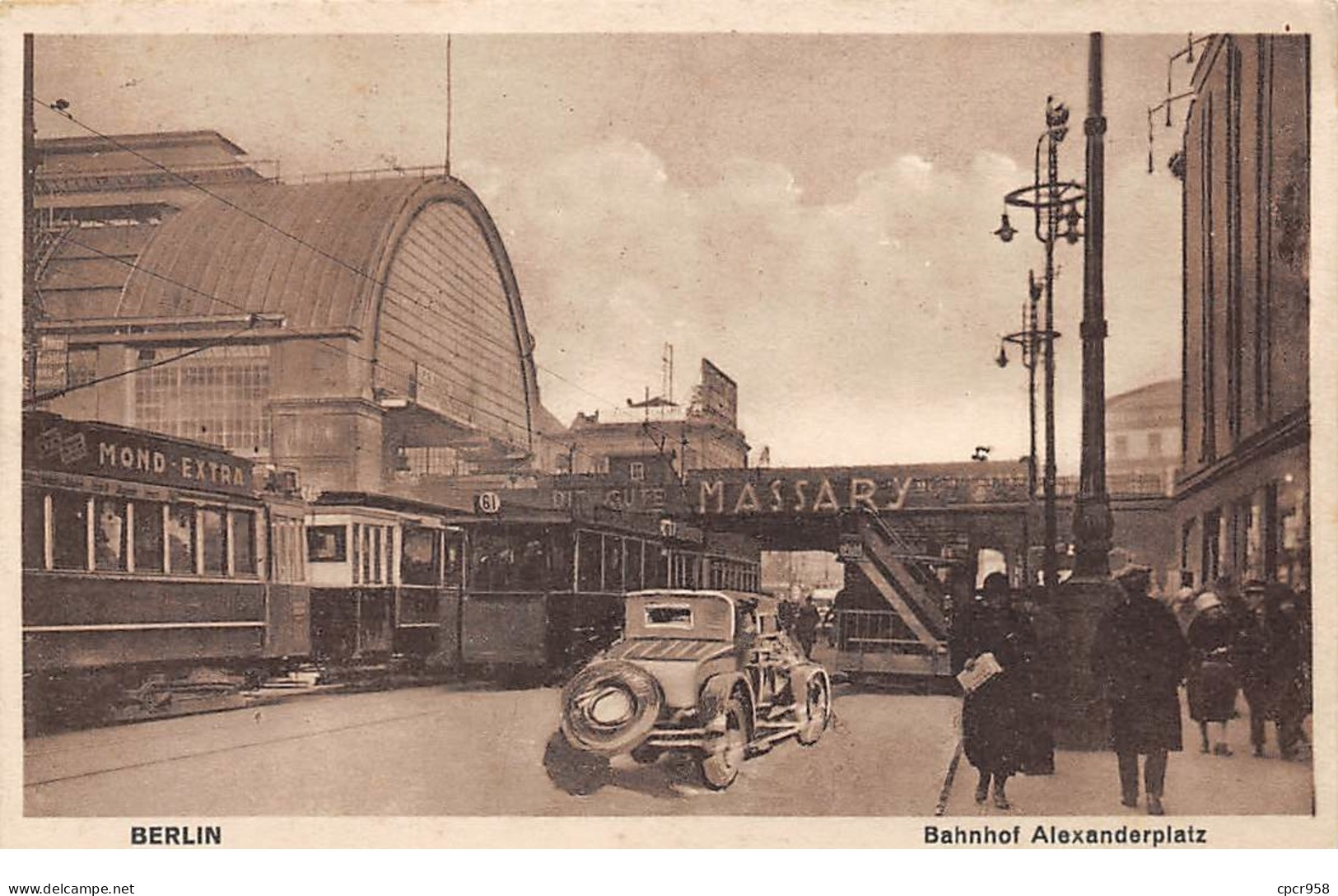 Allemagne - N°65096 - BERLIN - Bahnhof Alexanderplatz - Train - Other & Unclassified