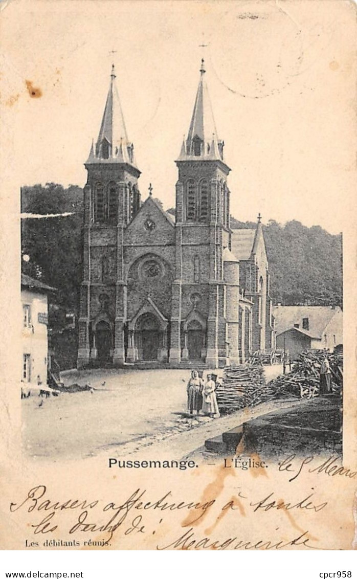 Belgique - N°75989 - VRESSE-SUR-SEMOIS - PUSSRMZNGE - L'Eglise - Vresse-sur-Semois