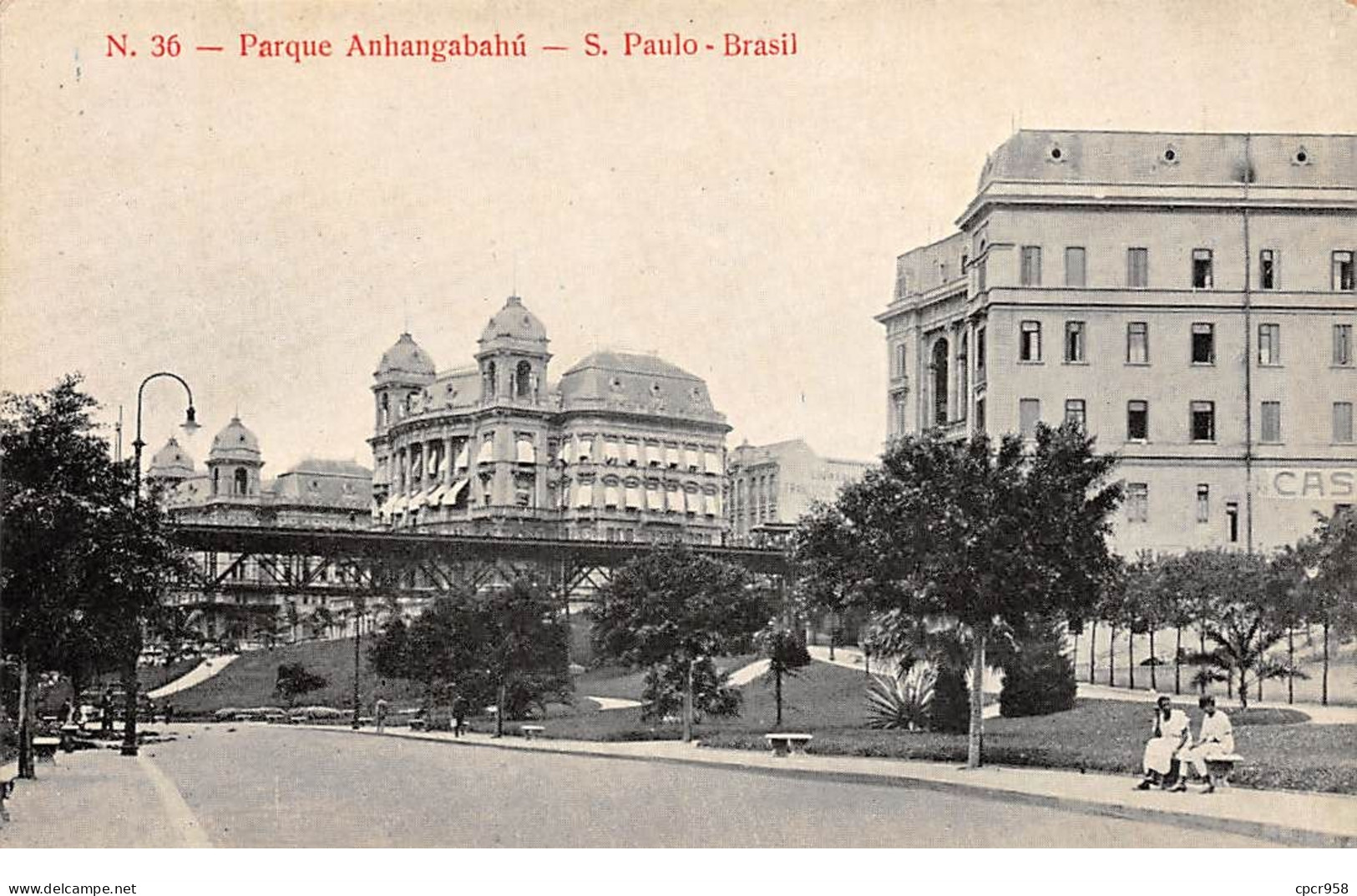 Brésil - N°73922 - SAO PAULO - Parque Anhangabahu - São Paulo