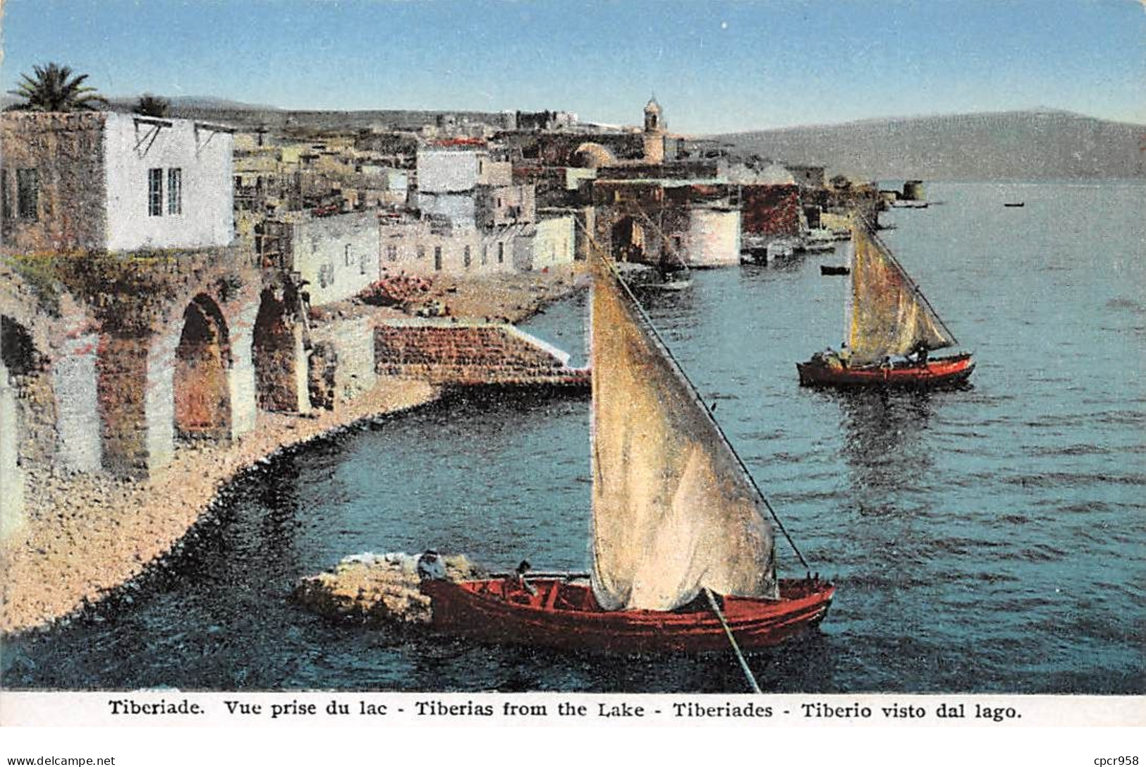 Palestine - N°73912 - TIBERIADE - Vue Prise Du Lac - Palestine