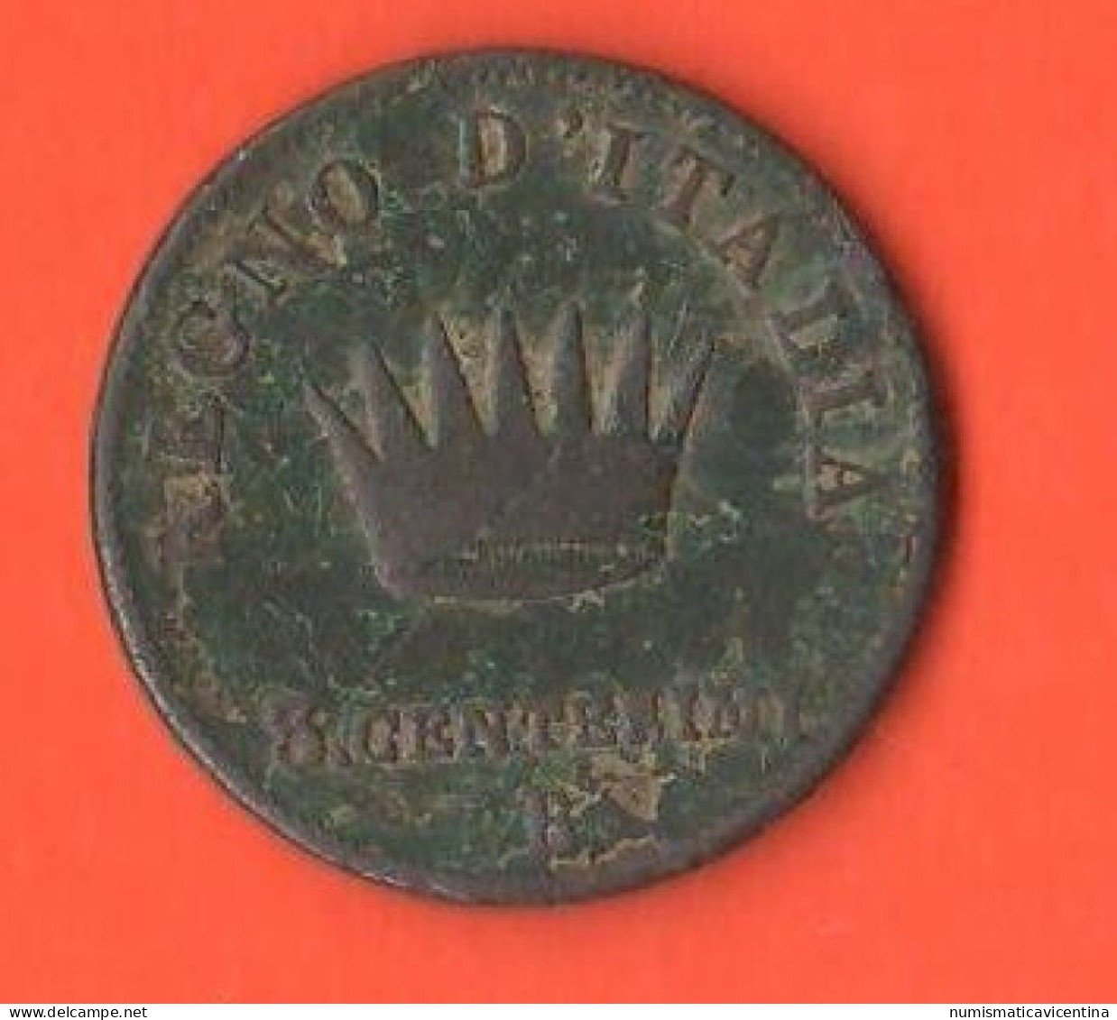 Napoleone 3 Centesimi 1813 Mint Bologna VARIANTE Cifre 13 Su Data 0 - Napoleonic