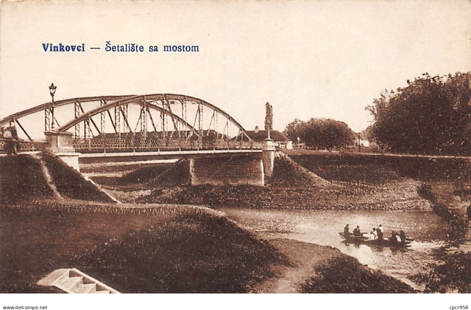 Croatie - N°75006 - VINKOVCI - Setaliste Sa Mostom - Pont - Croatia