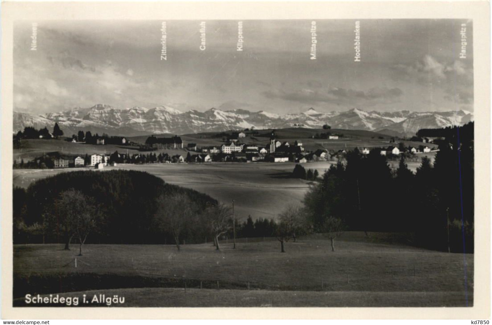 Scheidegg Allgäu - Lindau A. Bodensee