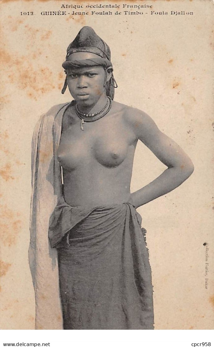 Guinée - N°74960 - Afrique Occidentale Française - Jeune Foulah De Timbo - - Guinea