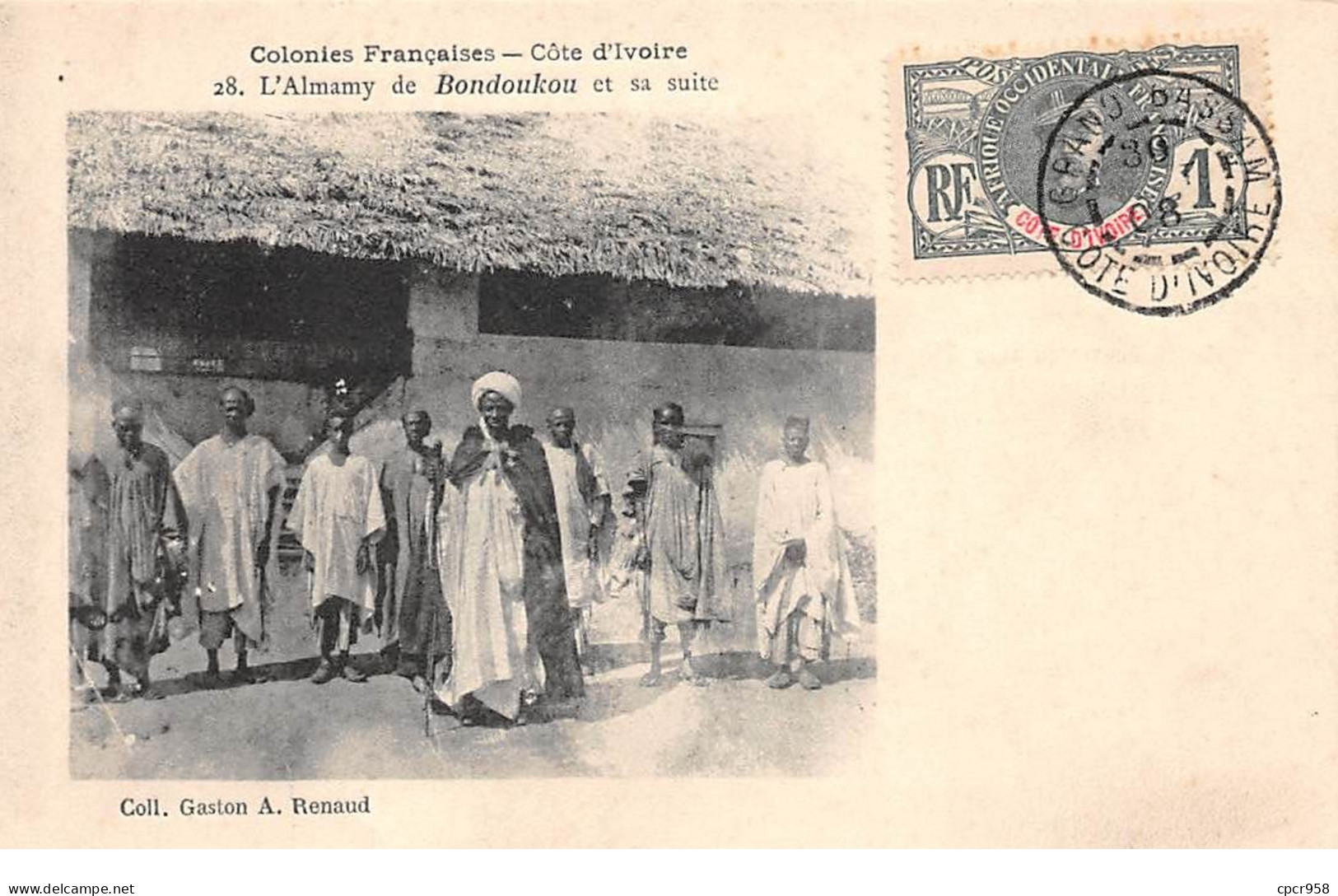 Côte D'Ivoire - N°73876 - Colonies Françaises - L'Almany De Bondoukou Et Sa Suite - Ivoorkust