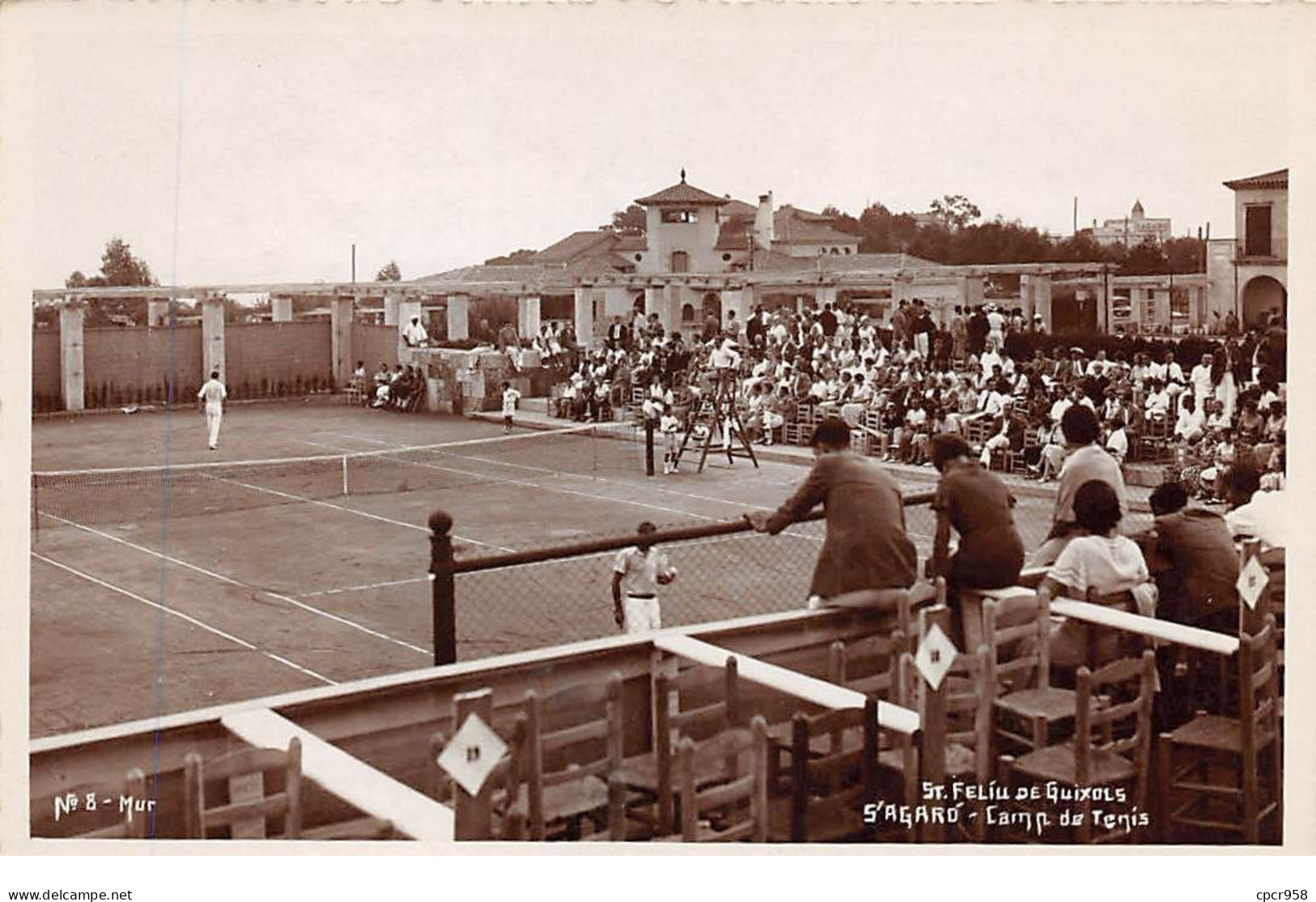 Espagne - N°73763 - GERONA - St Feliu De Guxols S'agaro - Camp De Tennis - Gerona