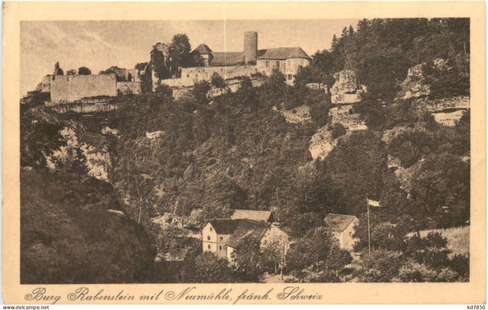 Burg Rabenstein Mit Neumühle - Bayreuth