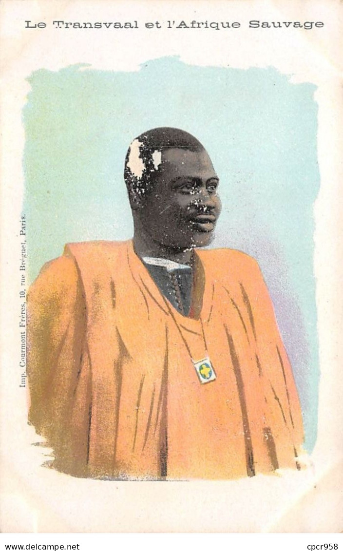 Afrique Du Sud - N°72344 - Le Transvaal Et L'Afrique Sauvage - Profil D'homme - Carte Vendue En L'état - Südafrika