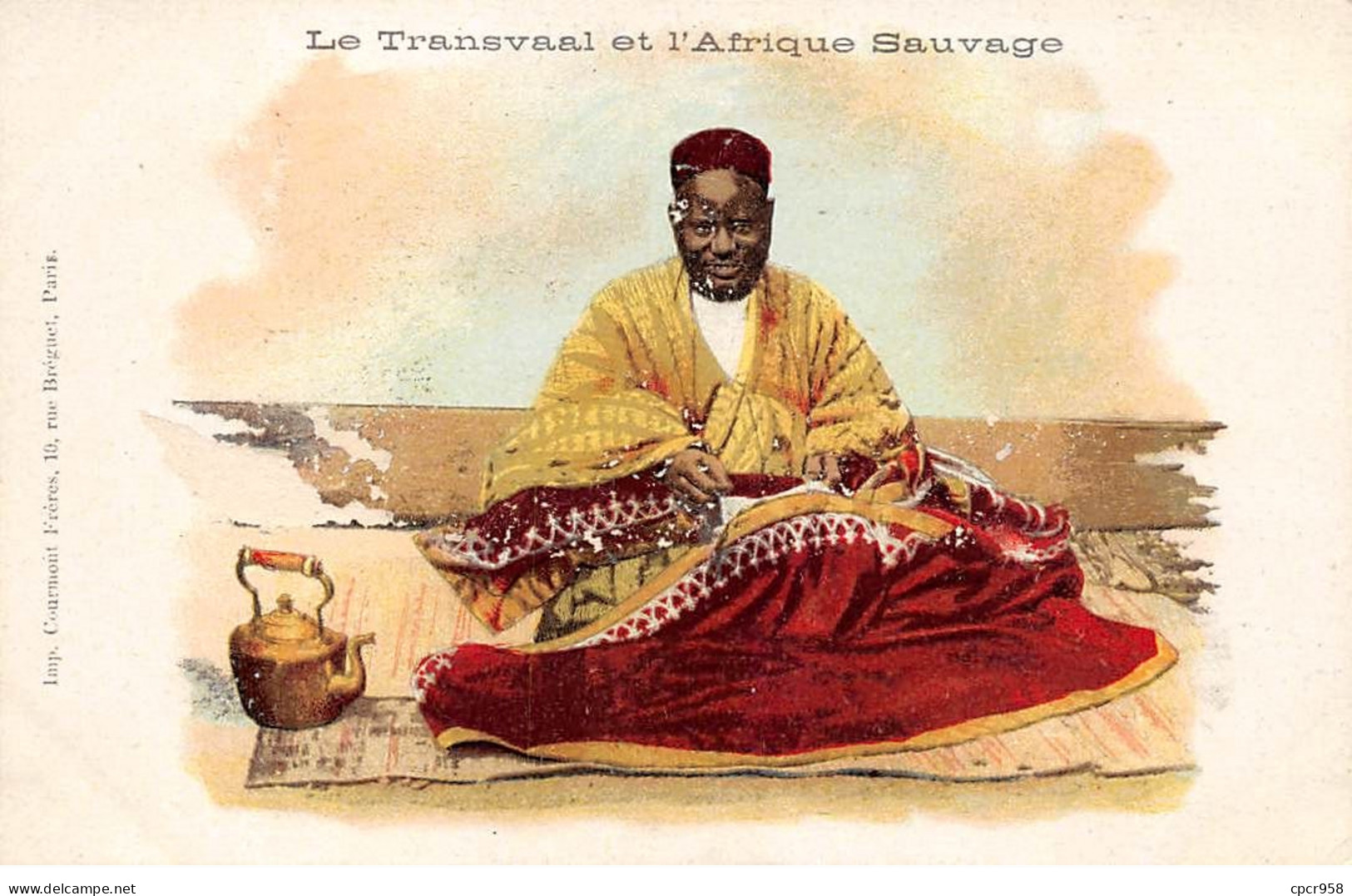 Afrique Du Sud - N°72335 - Le Transvaal Et L'Afrique Sauvage - Homme Brodant Un Vêtement - Südafrika