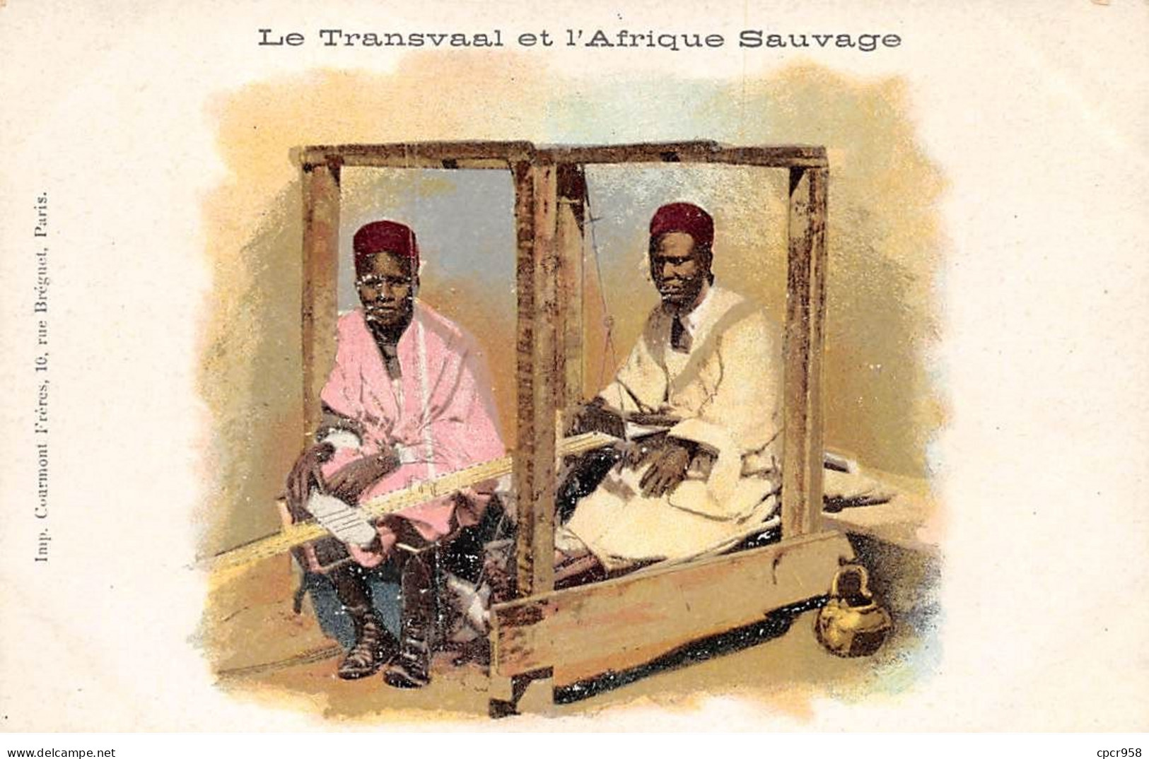 Afrique Du Sud - N°72327 - Le Transvaal Et L'Afrique Sauvage - Hommes Et Métier à Tapisser - Afrique Du Sud