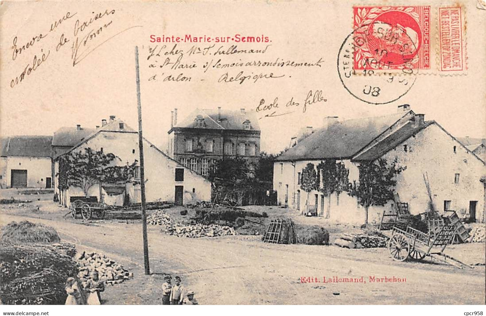 Belgique - N°72663 - ETALLE - Sainte-Marie-sur-Semois - Etalle