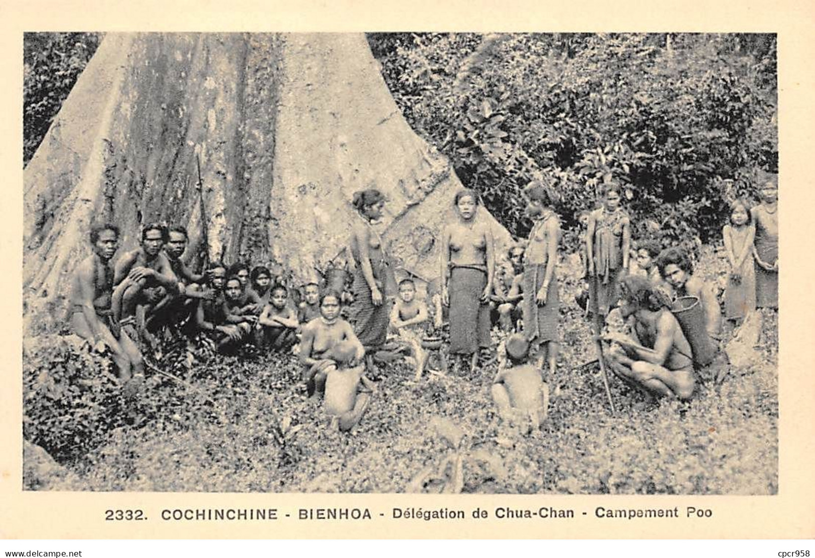 Viët-Nam - N°71715 - Cochinchine - BIENHOA - Délégation De Chua-Chan - Campement Poo - Viêt-Nam