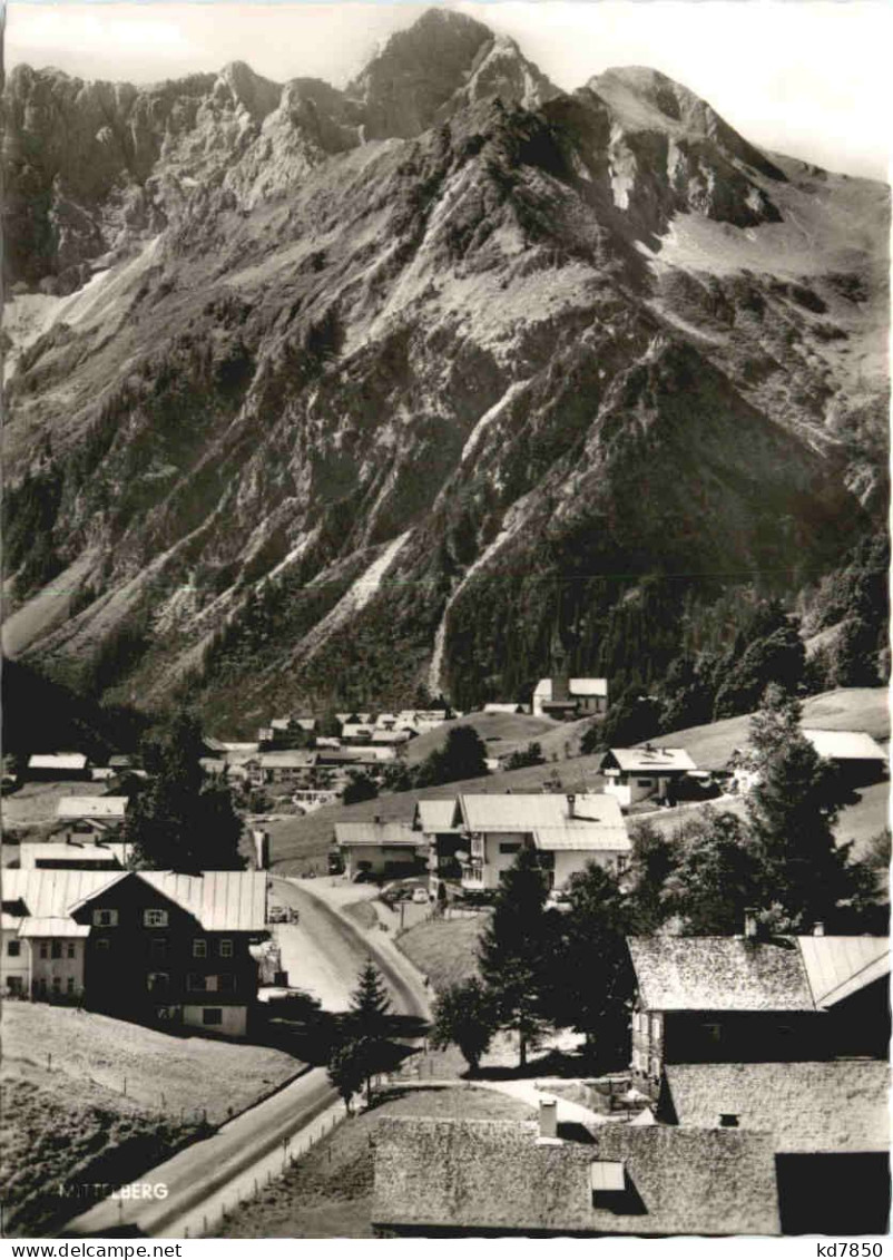 Mittelberg - Kleinwalsertal, Mit Widderstein - Mittelberg