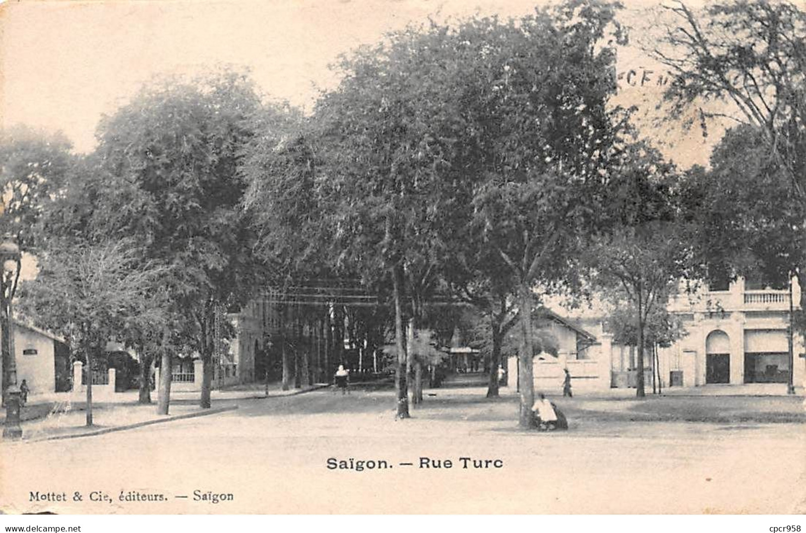 Viët-Nam - N°71713 - SAIGON - Rue Turc - Carte Vendue En L'état - Vietnam