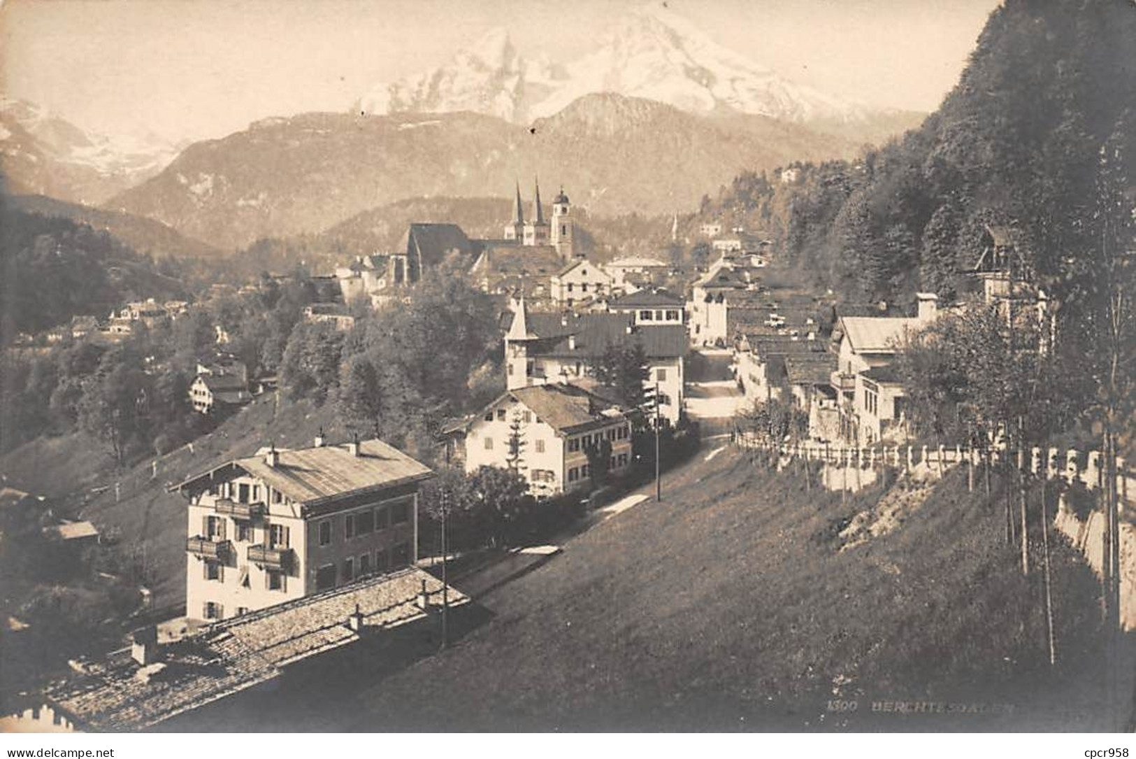 Allemagne - N°72727 - BERCHTESGADEN - Vue Générale - Carte Photo - Berchtesgaden