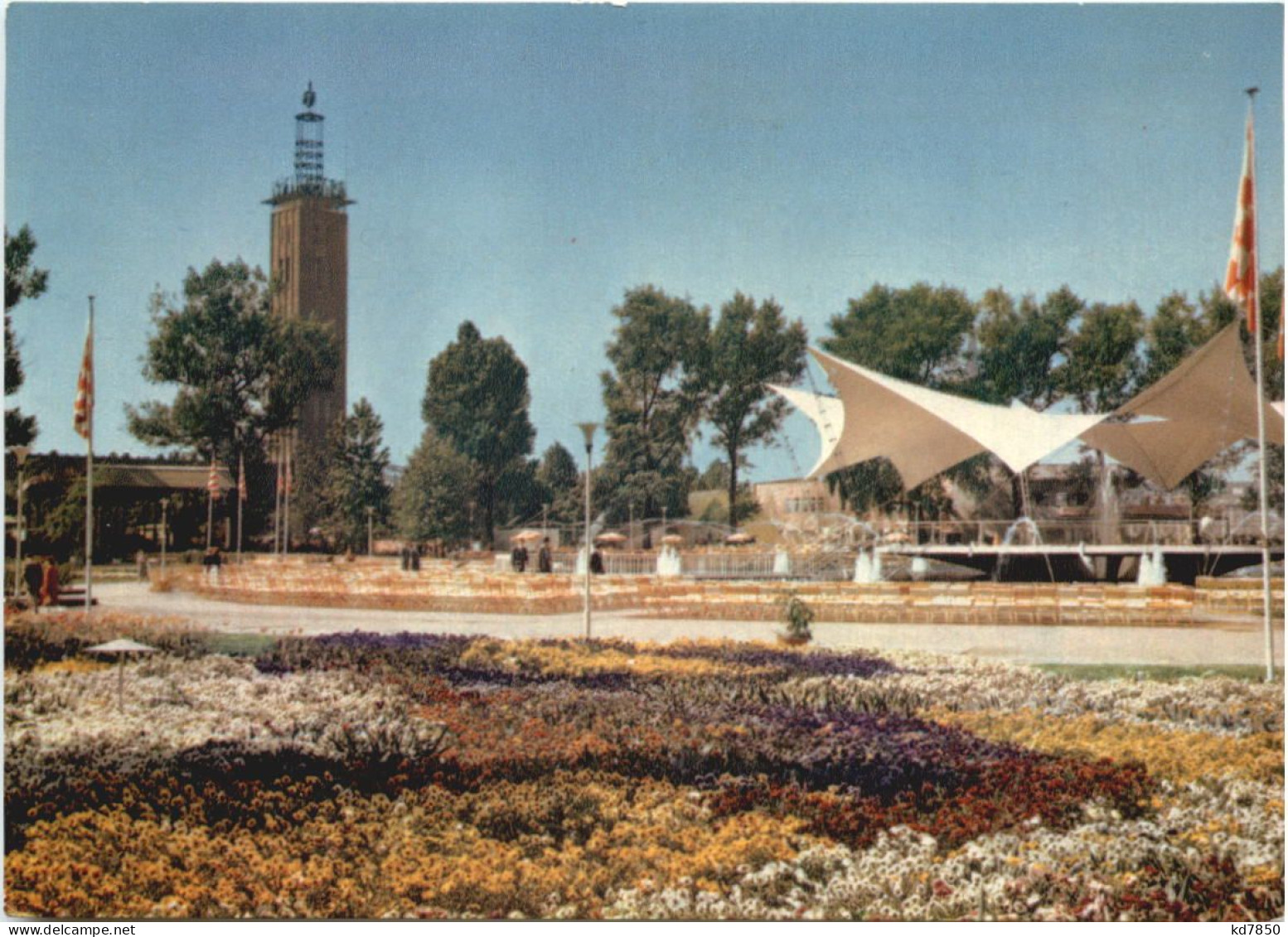 Köln, Bundesgartenschau, Am Tanzbrunnen - Koeln