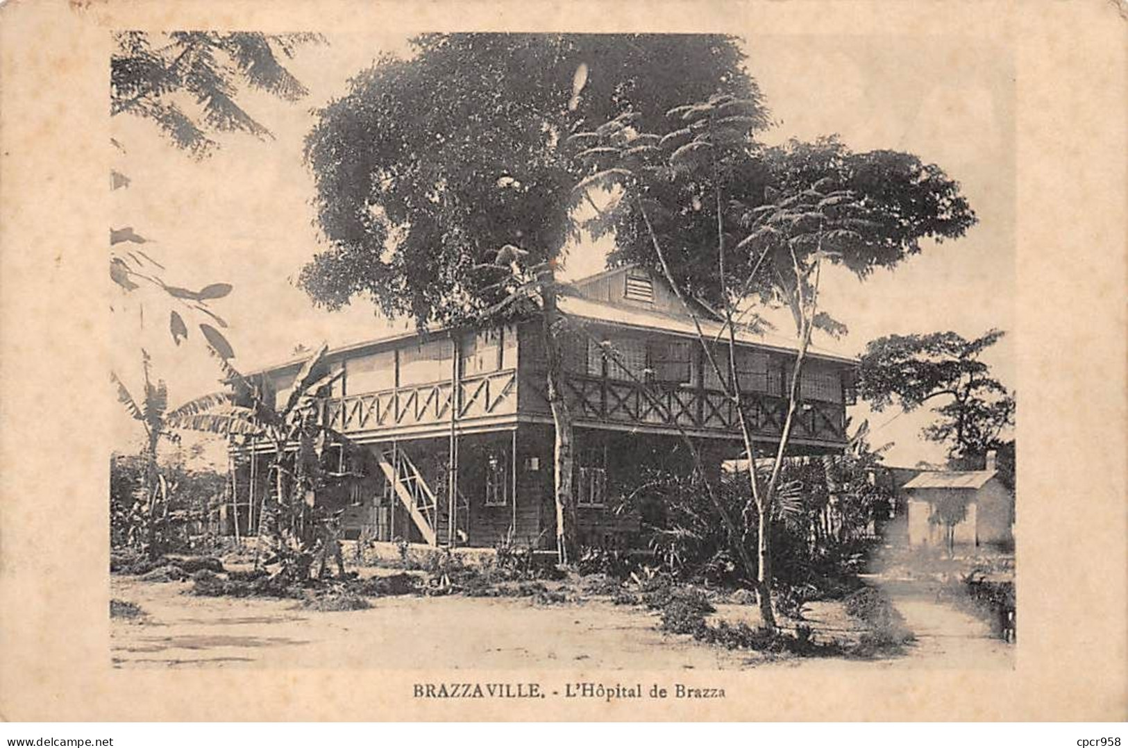 Congo - N°71760 - BRAZZAVILLE - L'Hôpital De Brazza - Brazzaville