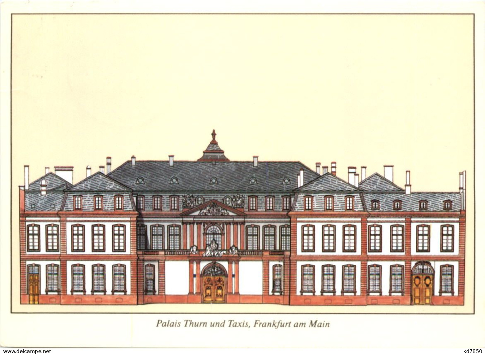 Frankfurt, Palais Thurn Und Taxis - Frankfurt A. Main