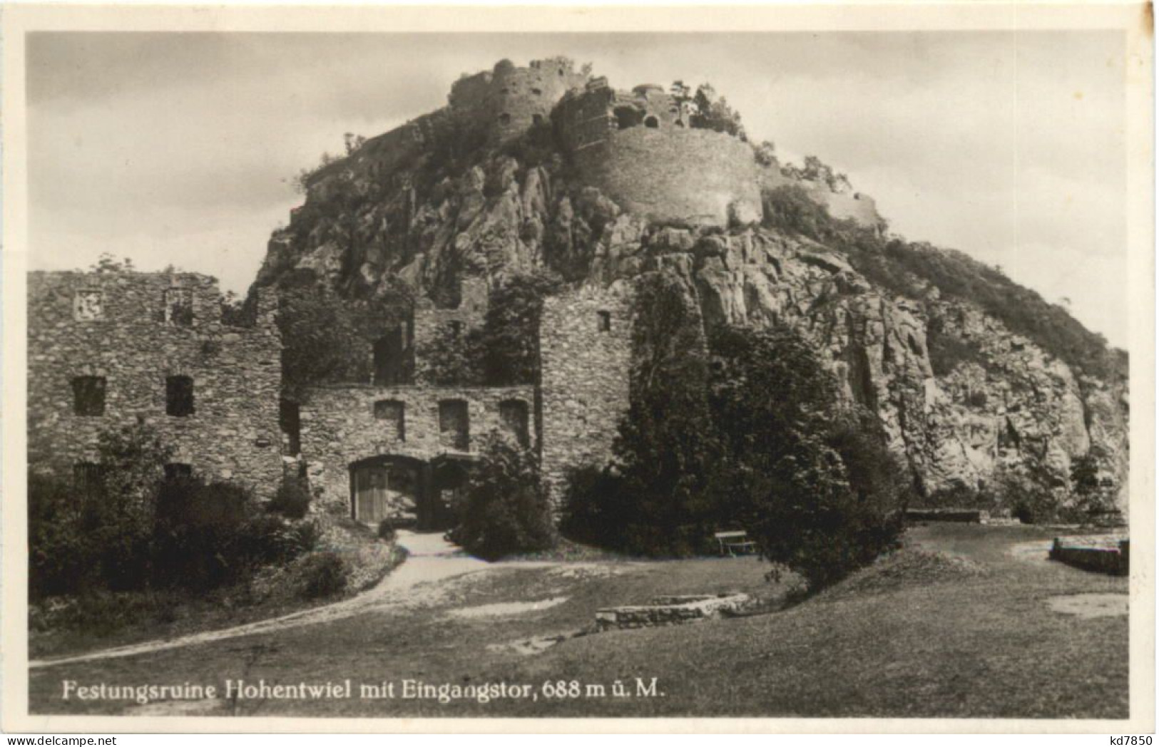 Hohentwiel, Festungsruine Mit Eingangstor - Singen A. Hohentwiel
