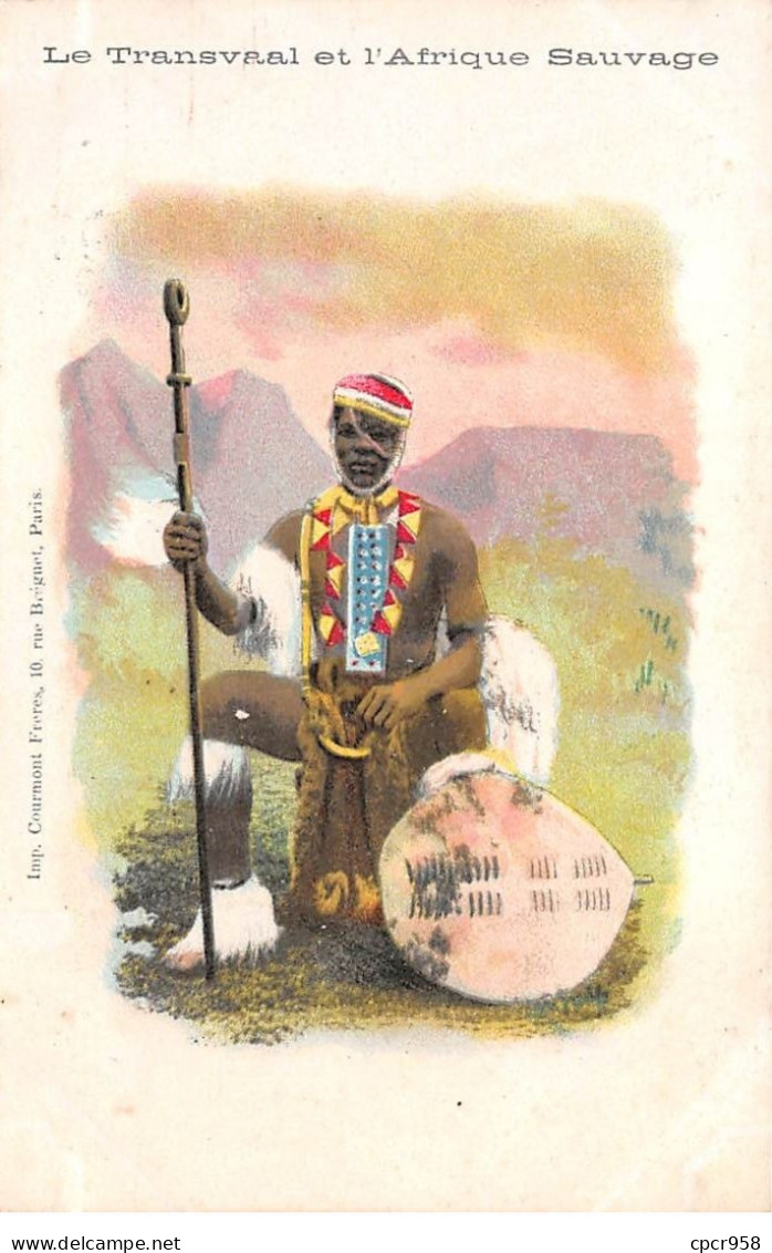 Afrique Du Sud - N°72309 - Le Transvaal Et L'Afrique Sauvage - Un Guerrier - South Africa