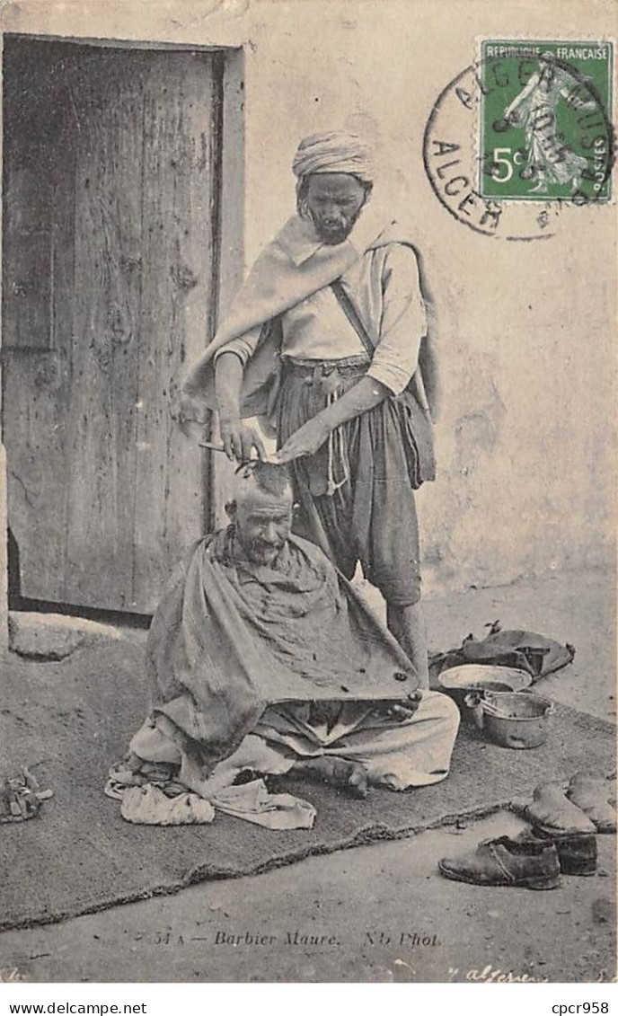 Algérie - N°71771 - Barbier Maure - Professions