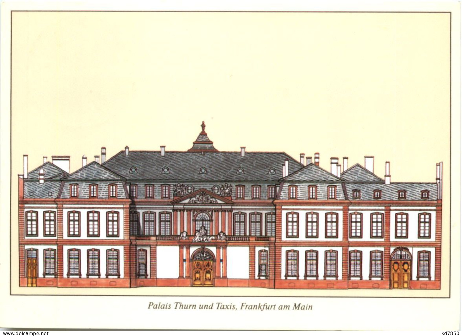 Frankfurt, Palais Thurn Und Taxis - Frankfurt A. Main