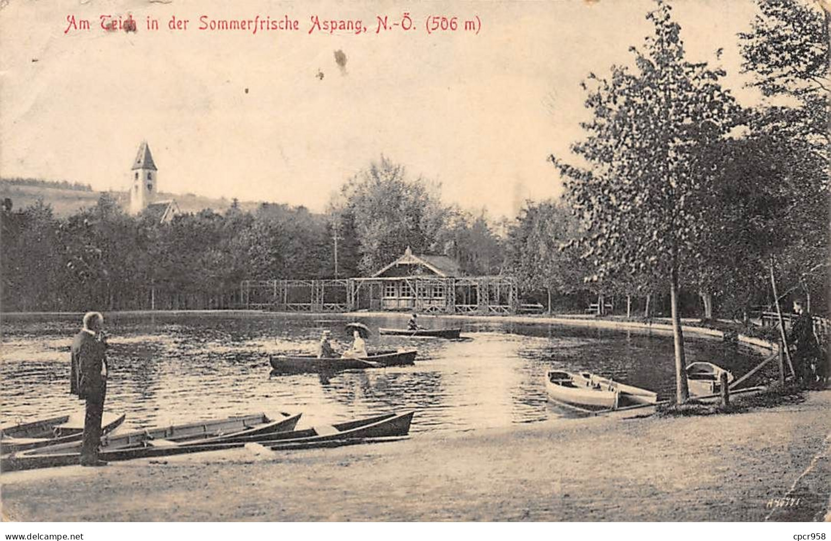 Autriche - N°72749 - Am Teich In Der Sommerfrische Aspang - Autres & Non Classés