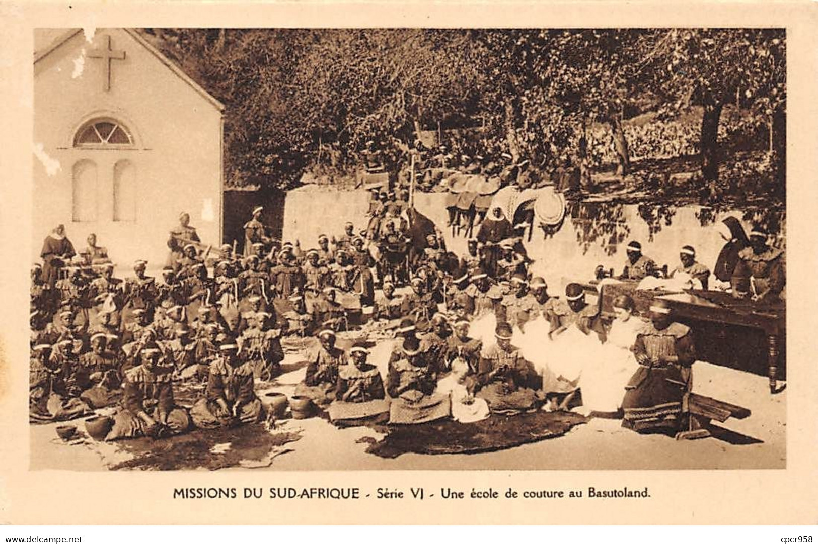 Afrique Du Sud - N°72305 - Missions Du Sud-Afrique - Série VI - Une école De Couture Au BASUTOLAND - Zuid-Afrika